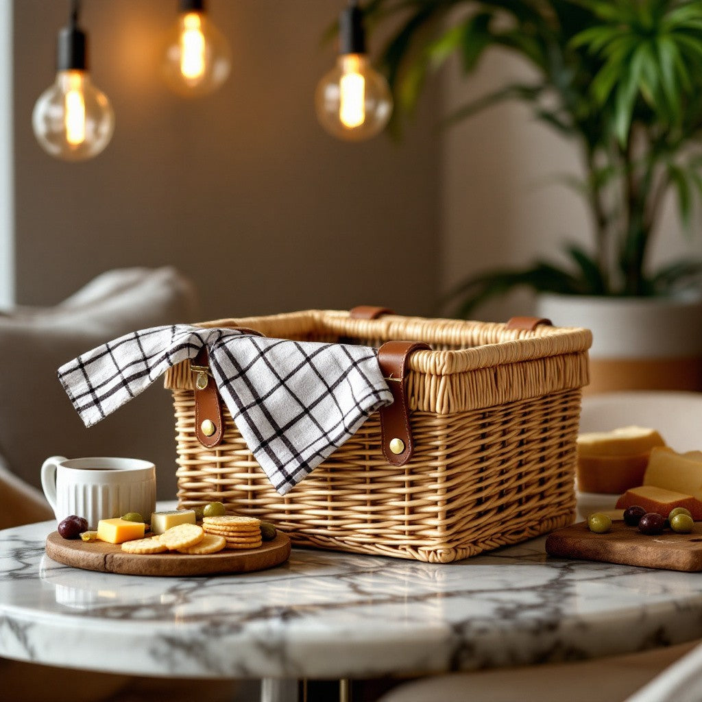 Hampers In Wicker Baskets