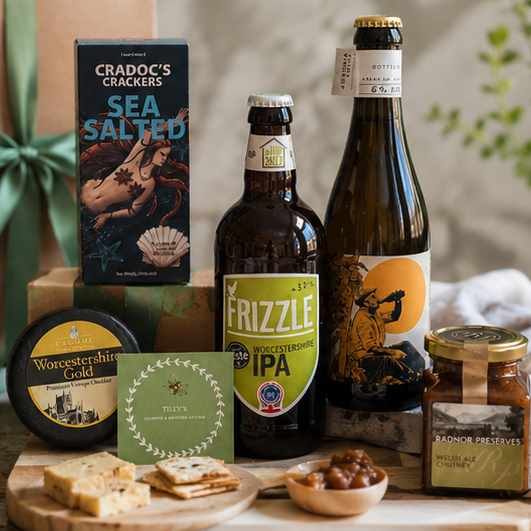 Beer & Cheese Gift Set