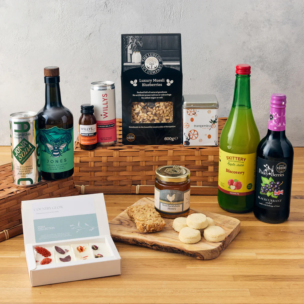 Nourish Hamper With Apple Cider Vinegar Honey Tonic