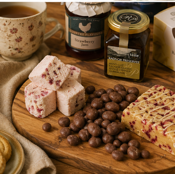 Thinking of you hamper with alcohol-free drinks and artisan food treats